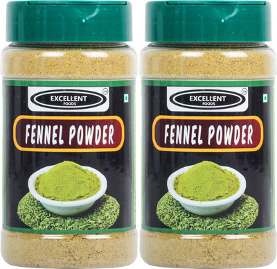Excellent Foods Fennel Seeds Powder/Saunf /Variyali 100 Grams*2 Pack(2 x 50 g)