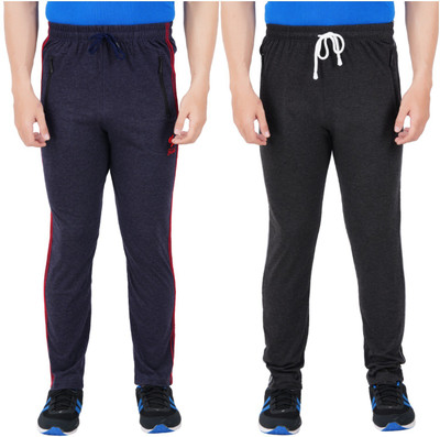 Guide Solid Men Dark Blue, Black Track Pants