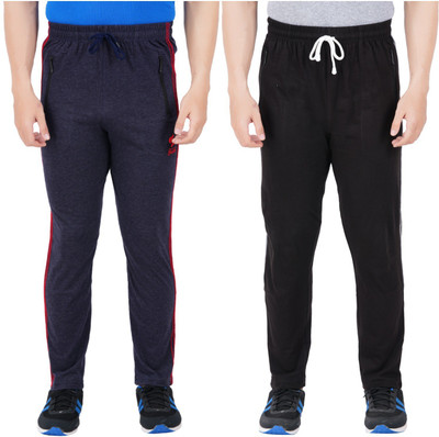 Guide Solid Men Light Blue, Black Track Pants