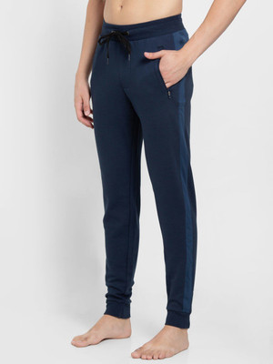 JOCKEY Solid Men Dark Blue Track Pants
