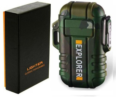 Gabbar Electric Lighter-Dual Arc Plasma Beam Lighter-USB Rechargeable-Windproof-No Butane-Ideal Lighter for Indoor and Outdoor Activities Green USB LIGHTER_B Cigarette Lighter(Green) Gabbar Electric Lighter-Dual Arc Plasma Beam Lighter-USB Rechargeable-Windproof-No Butane-Ideal Lighter for Indoor and Outdoor Activities Green USB LIGHTER_B Cigarette Lighter(Green)