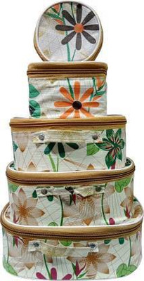 TAI collections kumkum 5kit new vanity box Vanity Box(Cream)
