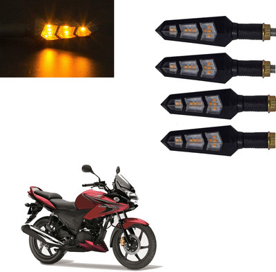 Vagary Front, Rear LED Indicator Light for Honda CBF 125(Yellow)