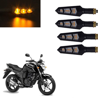 Vagary Front, Rear LED Indicator Light for Yamaha FZ16(Yellow)