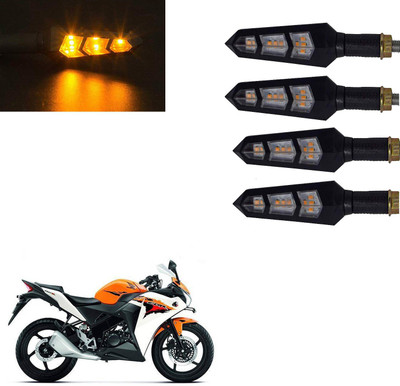 Vagary Front, Rear LED Indicator Light for Honda CBR 150R(Yellow)