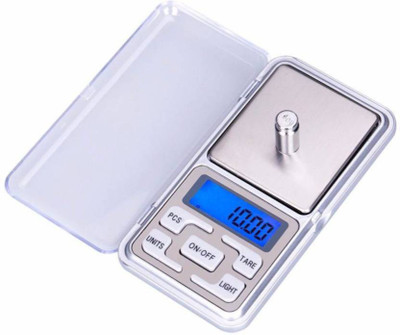 MOBONE Digital Display Pocket Scale For Kitchen and Jewelry Weighing Weighing Scale Weighing Scale(Silver)