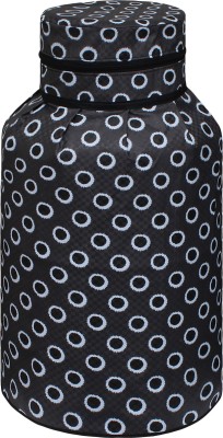 Dream Care Gas Cylinder  Cover(Width: 53.34 cm, Grey, Black)