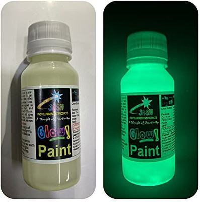 JASH GLOW IN THE DARK Glow In The Dark Yellow-Green 50gm