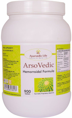 Ayurvedic Life ARSOVEDIC - 900 Tablets Pack of 2(Pack of 2, 1800 Tablets)