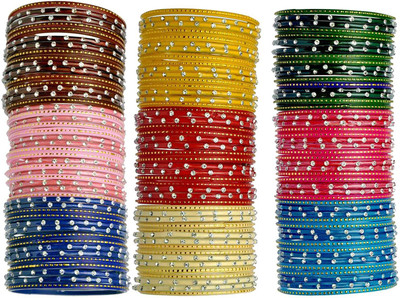 NMII Glass Zircon Bangle Set(Pack of 144)