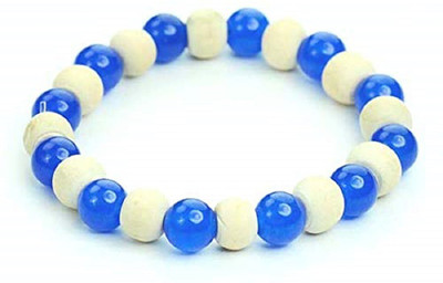 Yuvi Shoppe Wood, Glass Bracelet