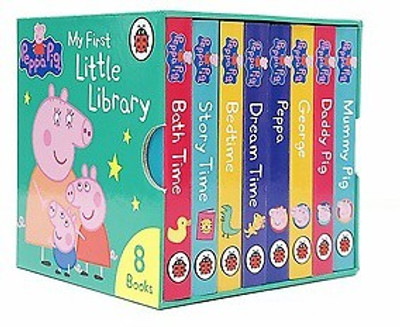 Peppa Pig - My First Little Library (8 Board Books Set)(English, Board book, Pig Peppa)