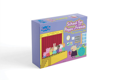 Peppa Pig - School Fun with Peppa & Friends Fun Learning Set(English, Paperback, unknown)