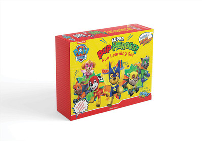 Nickelodeon Paw Patrol - Super Pup Heroes off Duty! Fun Learning Set(English, Paperback, unknown)