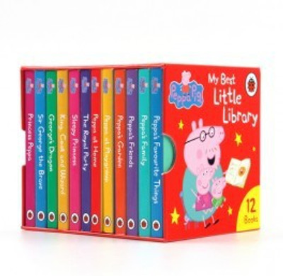 Peppa Pig - My Best Little Library (12 Board Books Set)(English, Board book, Pig Peppa)