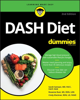 DASH Diet For Dummies(English, Paperback, Samaan Sarah)