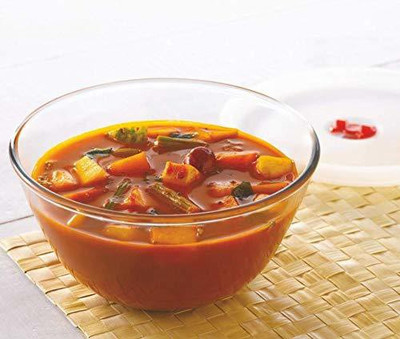 BOROSIL Borosilicate Glass Mixing Bowl(Pack of 1, Clear)