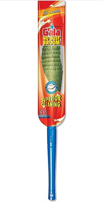 GALA xl no dust flour broom Plastic Dry Broom(Blue, Green)