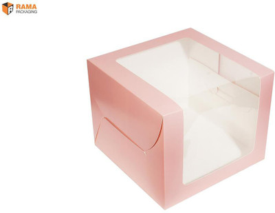 RamaPackaging Cake Box Paper Packaging Box(Pack of 10 Multicolor)