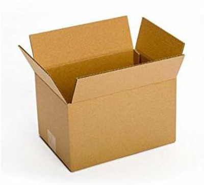 zyrah Self-Locking Box Cardboard 7X5X3.5 SELF-LOCKING 50 BROWN Packaging Box(Pack of 50 Brown)