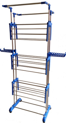 TNC by TNC Steel Floor Cloth Dryer Stand T-CDS-JB2SS-JUMBO-0154(4 Tier)