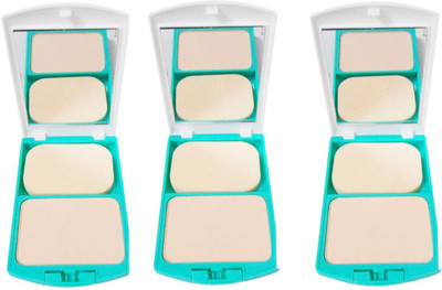 Emijun MATTE FINISH WATER PROF & LONG LASTING COMPRESSED COMPACT Compact(BEIGE, 27 g)