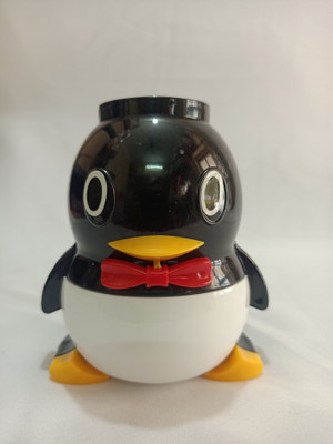 SHRI SAINATH ENTERPRIES 1 Compartments FIBER PEN STAND(Black)