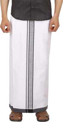 Prakasam Cotton Solid Men Dhoti