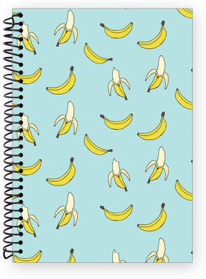 COMPATIBLE Handmade A4 Notebook Unruled 400 Pages(Green and Yellow, Pack of 2)