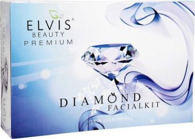 ELVIS BEAUTY PREMIUM Diamond Facial KIT & Skin Lightning(6 x 85 g)