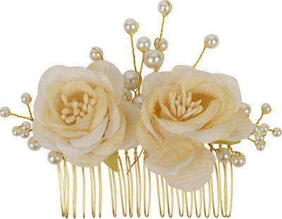 Shetu Hair Comb Hair Accessory Set(White)