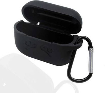TECHWIND Silicone Latch Earbuds Case For Apple Airpods Pro 1st Generation(BLACK)