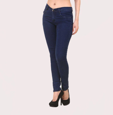 INAAYA Super Skinny Women Blue Jeans