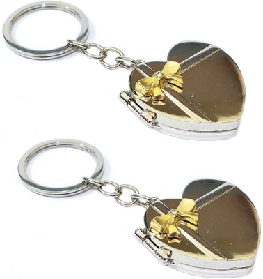 Meeko.com Combo heart frame for Couple and lovers Key Chain