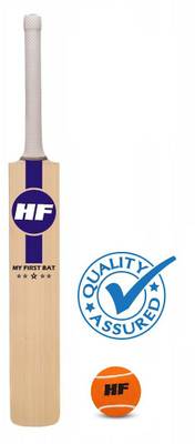 HF MY FIRST BAT Junior Cricket Bat Size 3 For Age Group 8 Years with 1 Piece Tennis Ball Cricket Kit