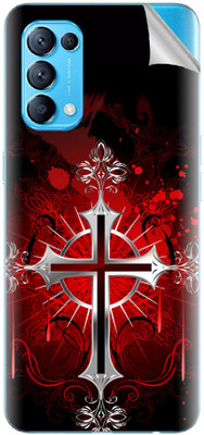 Snooky Oppo Reno5 Pro 5G Mobile Skin(Red)