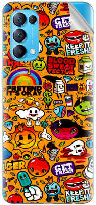 tiddler Oppo Reno5 4G Mobile Skin(Multicolor)