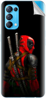 Snooky Oppo Reno5 Pro 5G Mobile Skin(Black)