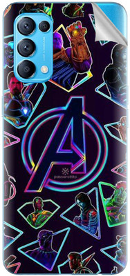 tiddler Oppo Reno5 4G Mobile Skin(Multicolor)