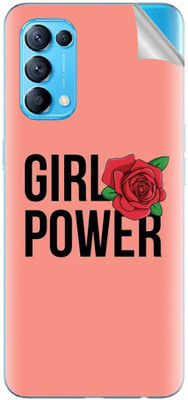 tiddler Oppo Reno5 Pro 5G Mobile Skin(Pink)