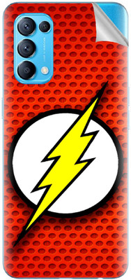 Snooky Oppo Reno5 Pro 5G Mobile Skin(Red)