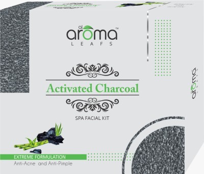 AlAroma Leafs Activated Charcoal Spa Facial Kit(290 g)