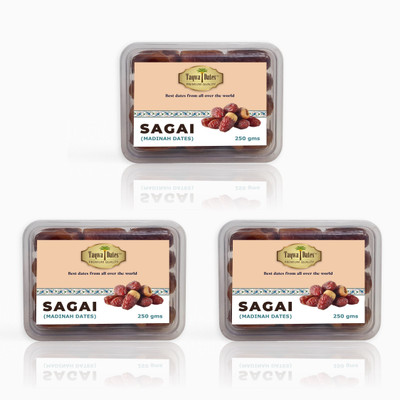 TAQWA DATES SAGAI MADINAH DATES Dates(3 x 250 g)