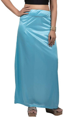 Your Choice Creation Petticoat_Firozi Satin Blend Petticoat(Free)