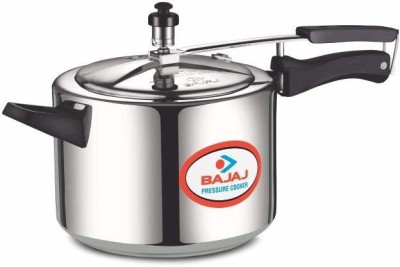 BAJAJ by BAJAJ 710331 3 L Induction Bottom Pressure Cooker(Stainless Steel)