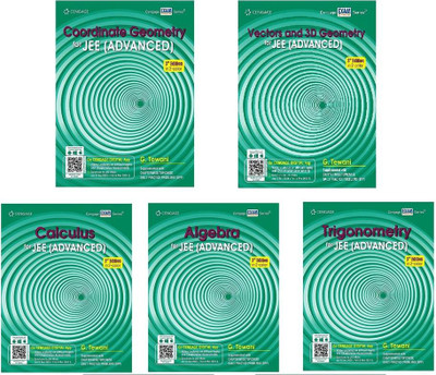 Cengage JEE Mains And Advanced Maths Combo ( Algebra, Calculus, Trigonometry, Vectors & Coordinate Geometry & 3D Geometry) Sets Of 5 Books ( For 2022 )(Paperback, G. TIWANI)