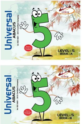 Universal Abacus (Combo Pack Of 2) Level:-5 (Book- A_B Both)(Paperback, Bhavin Gupta)