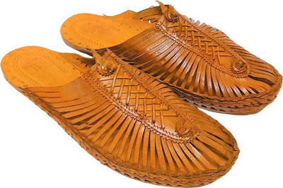 Kolhapuri Men Sandals(Tan , 9)