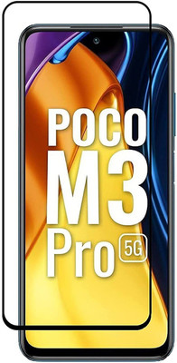 TESPARK Edge To Edge Tempered Glass for Poco M3 Pro 5G(Pack of 1)