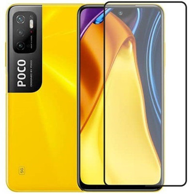 TESPARK Edge To Edge Tempered Glass for Poco M3 Pro 5G(Pack of 1)